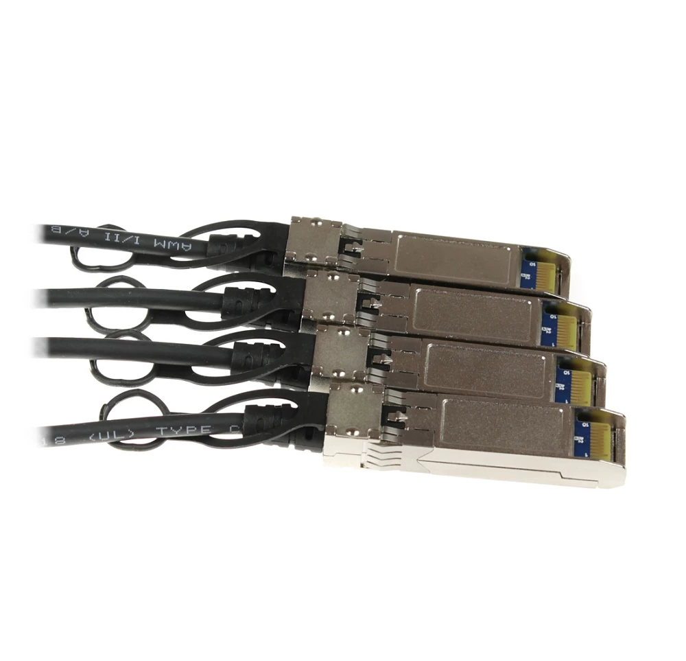 Объединительный DAC кабель OSNOVO OC-QSFP-4x10G-2M