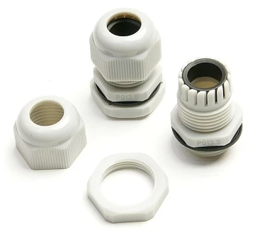 Кабельный ввод, полиамид, под кабель диаметром 6-12 мм Cabeus PG-13.5 (7393c)