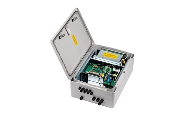 8 портовый уличный узел связи TFortis PSW-2G6F+UPS-Box