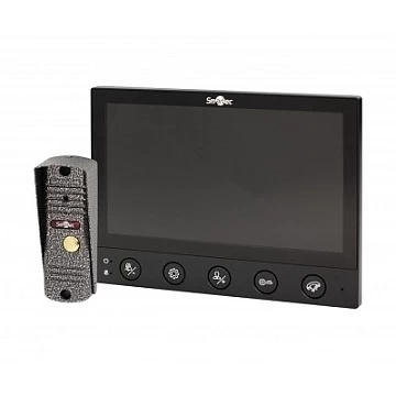 Комплект видеодомофона Smartec ST-MS607S-BK