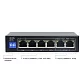 6 портовый неуправляемый коммутатор с PoE AMATEK AN-S6P4M