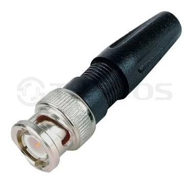 TANTOS, РАЗЪЕМ TS BNC штекер под винт, пластик (с колпачком).