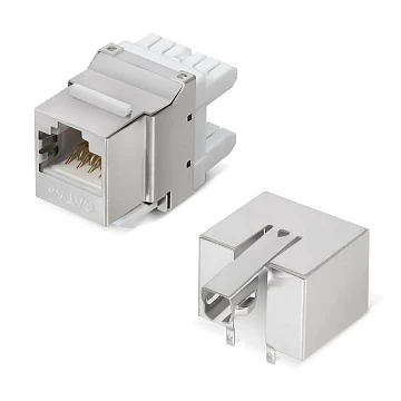 Вставка Keystone Jack RJ-45(8P8C) Cabeus KJ-RJ45-Cat.5e-SH-180 (7962c)