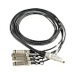 Объединительный DAC кабель OSNOVO OC-QSFP-4x10G-2M