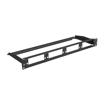 Наборная 19” патч-панель, 1U Cabeus PLB-1U-C04-MPO-BK (11981c)P-BK