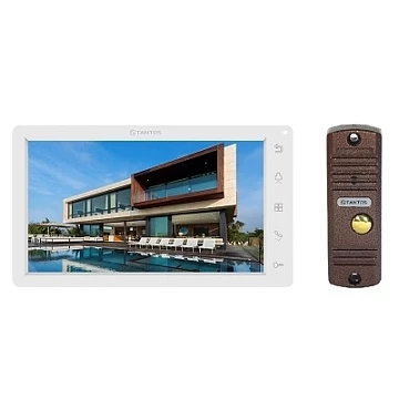 Комплект видеодомофона TANTOS Amelie HD SE kit (White)