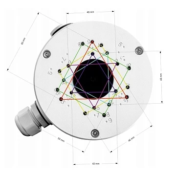 Коробка монтажная AMATEK AV-BB5X