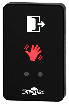 Кнопка выхода накладная сенсорная Smartec ST-EX310L-BK
