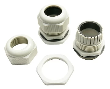 Кабельный ввод (под кабель D20-31мм) Cabeus PG-36 (7397c)