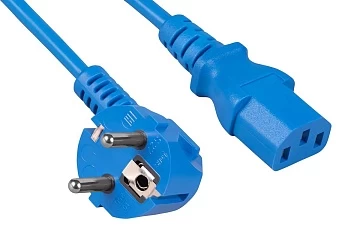 Кабель питания Cabeus PC-186-VDE-1.8M-BL (12021c)