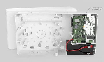 Импульсный блок резервного питания Ритм БРП 12V 5А в корпусе "Контакт"