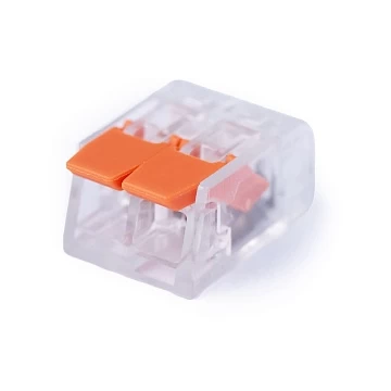 Клемма 2-х проводная с рычагом 0,14-2,5/4,0 (10шт) Cabeus MX-412 (11399c)