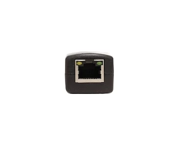 PoE-конвертер Gigabit Ethernet 48V в 24V Порты: вх - RJ45(10/100/1000 Base-T, IEEE 8023af/at), вых - кабель RJ45(10/100/1000 Base-T, 24V 1A) Входное напряжение: DC48-57V Методы PoE: вх - A(1,2(+);3,6(-)) и B(4,5(+);7,8(-)), вых- B(4,5(+);7,8(-)) Предназна