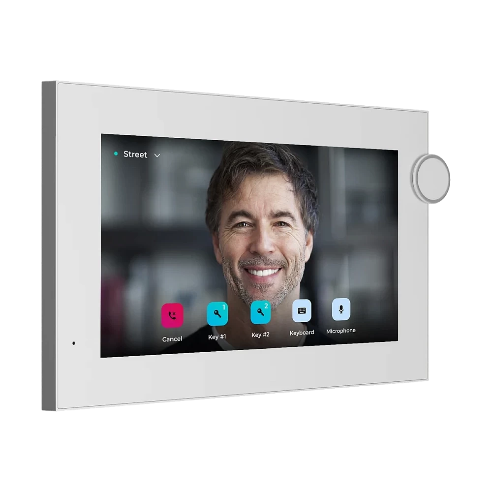 Монитор IP видеодомофона BAS-IP AZ-07LL WHITE