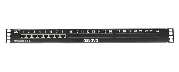 Устройство грозозащиты OSNOVO SP-IP8/100R