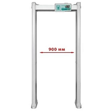 БЛОКПОСТ, Расширение контрольного прохода металлодетектора до 900 мм.