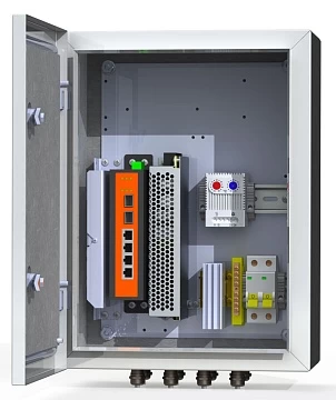 8 портовый уличный узел связи Mastermann 6 УТП 4К