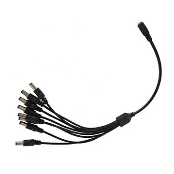 DC разветвитель питания 1x8 J2000-DC-M8F