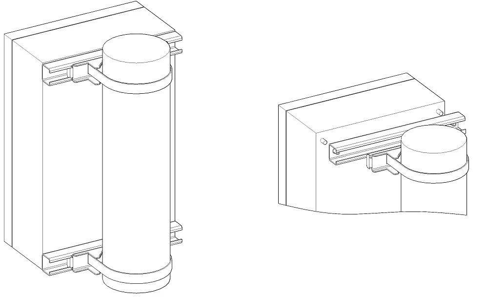 Комплект крепления на столб TFortis ККС-2