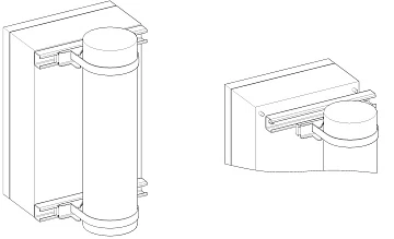 Комплект крепления на столб TFortis ККС-2