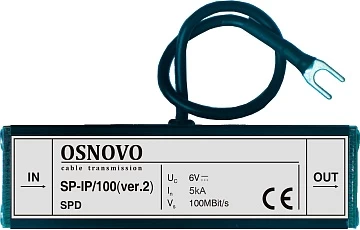 Устройство грозозащиты OSNOVO SP-IP/100(ver.2)