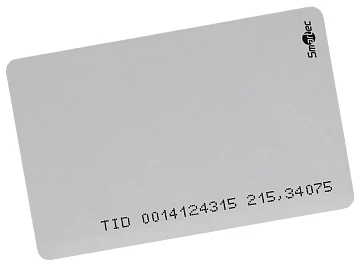 Cмарт карта UHF, ISO Smartec ST-LC021