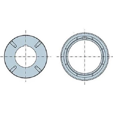 Адаптеры для вала 133x2,5 mm с M8, для приводов XL NICE 517.21332