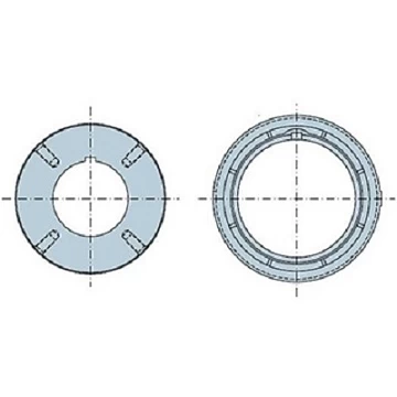 Адаптеры для вала 133x4 mm с M8, для приводов XL NICE 517.21333