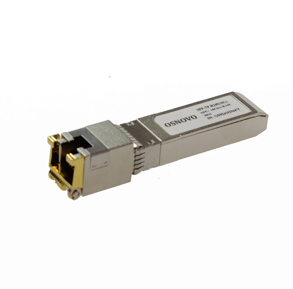 SFP модуль 10G Ethernet с разъемом RJ45 OSNOVO SFP-TP-RJ45(10G)