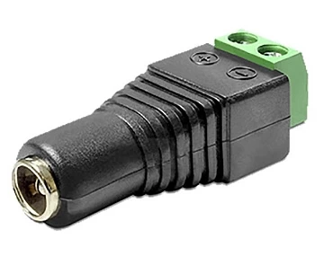 Разъем питания гнездо 2,1х5,5 с клеммной колодкой под винт AMATEK AVC-DC-FT