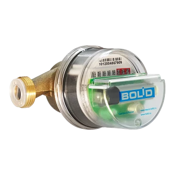 Универсальный счётчик воды с встроенным радиомодулем Болид СВК15-3-8-1-Б3