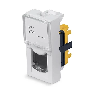 Keystone Jack RJ-45(8P8C) Cabeus KJ-RJ45-Cat.6a-180T-FP-L-225 (11844c)