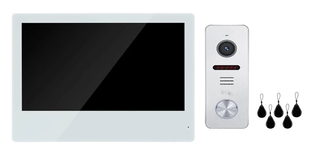 Комплект IP видеодомофона WARTE-X-10-10 PR