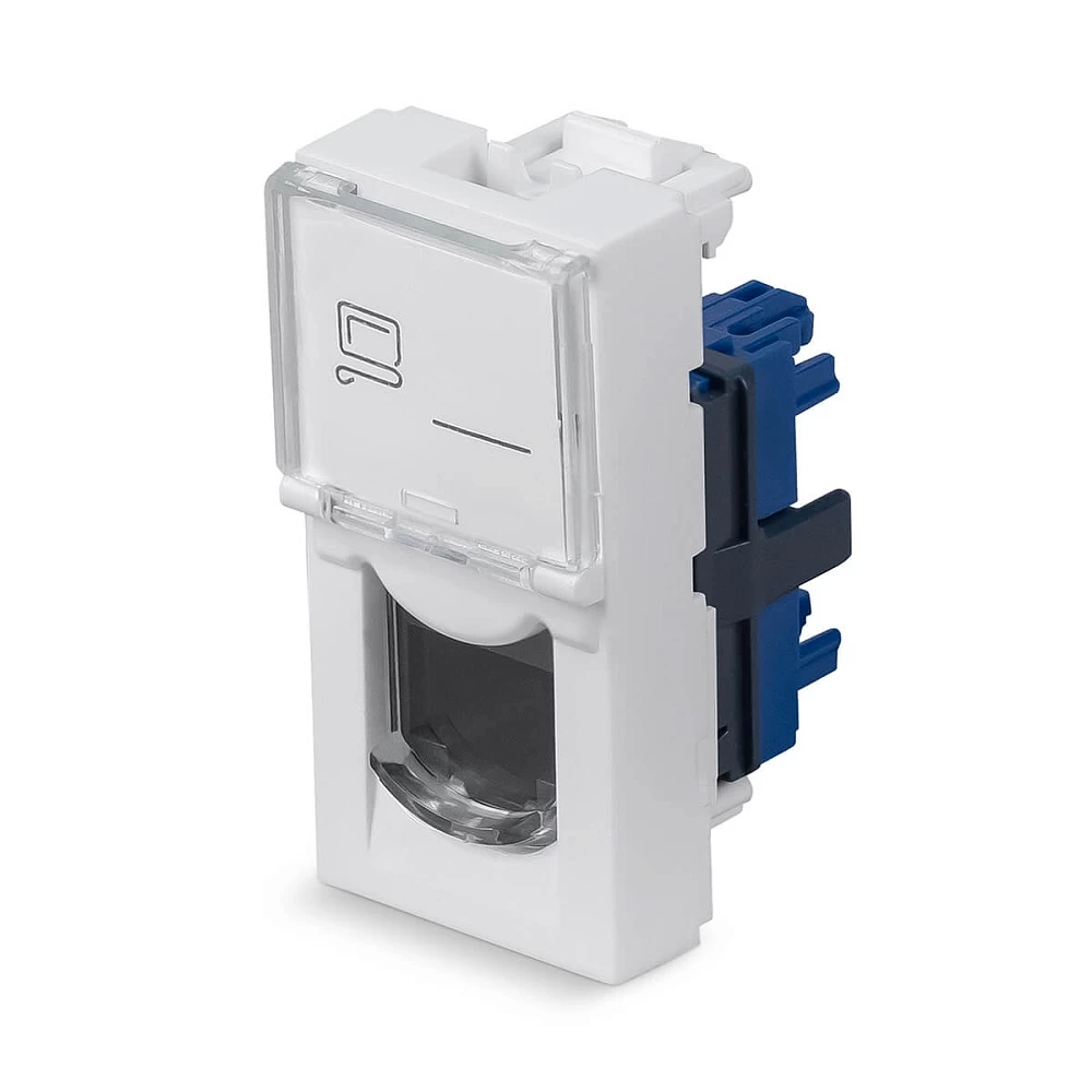 Keystone Jack RJ-45(8P8C) Cabeus KJ-RJ45-Cat.6-180T-FP-L-225 (11840c)