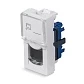 Keystone Jack RJ-45(8P8C) Cabeus KJ-RJ45-Cat.6-180T-FP-L-225 (11840c)
