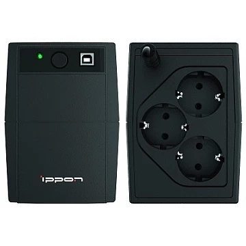 Источник бесперебойного питания, On-line Ippon Back Basic 1050S Euro (1373878)