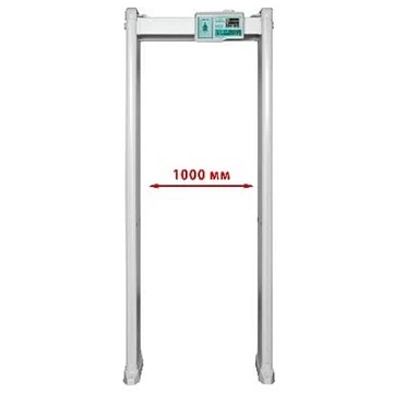 БЛОКПОСТ, Расширение контрольного прохода металлодетектора до 1000 мм.