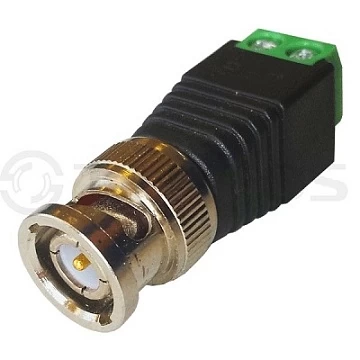 TANTOS, РАЗЪЕМ TS BNC штекер с клеммной колодкой, под винт.