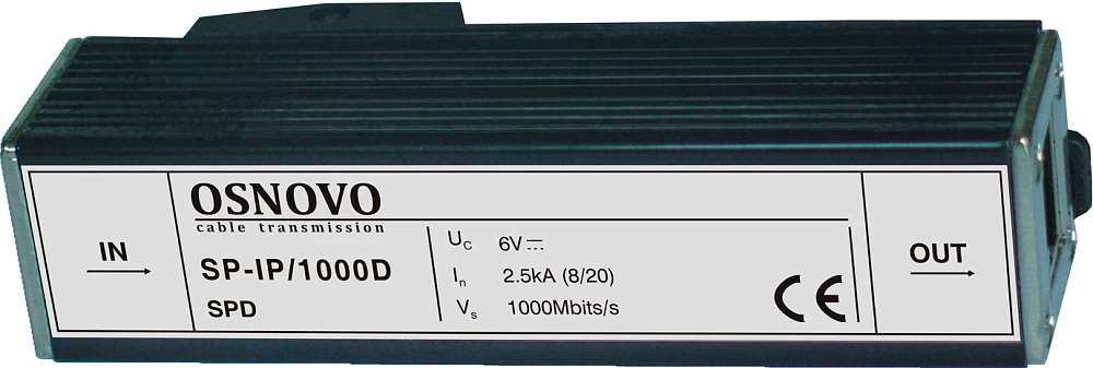 Устройство грозозащиты OSNOVO SP-IP/1000D