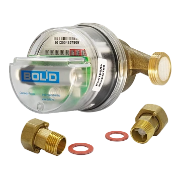 Универсальный счётчик воды с встроенным радиомодулем Болид СВК15-3-8-1-Б3