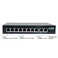 10 портовый неуправляемый коммутатор с PoE AMATEK AN-S10P8G-120