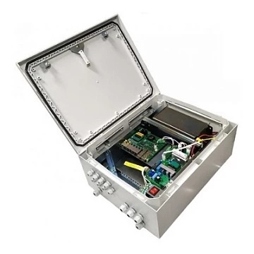 8 портовый уличный узел связи TFortis PSW-2G6F+UPS-Box