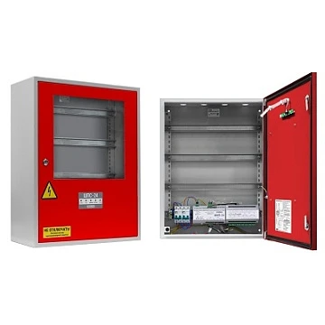 Шкаф для монтажа средств пожарной автоматики Болид ШПС-24 исп.11 Красная дверь