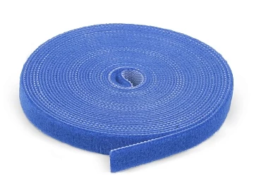 Лента (липучка) в рулоне, 9 мм, 5 м, синяя Cabeus ROL-5x9-BL (9374c)