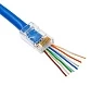 Разъем RJ-45 штекер, сквозной, 8p8c AMATEK AVC-RJ45-MPT