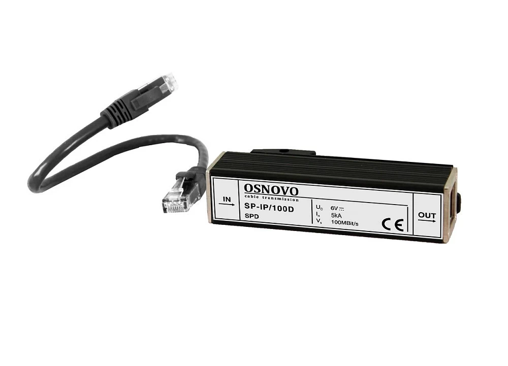 Устройство грозозащиты OSNOVO SP-IP/100D