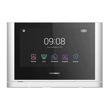 Монитор видеодомофона COMMAX CDV-1024MA Светлое серебро Black Smog/XL