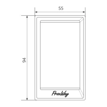Считыватель мультиформатный ProxWay PW-101-Plus Multi