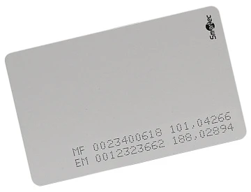 Смарт карта комбинированная Mifare + Em Marin, ISOProx Smartec ST-PC020ME