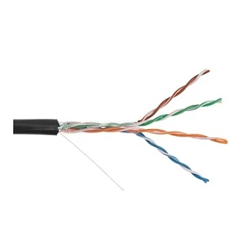 Кабель "витая пара" NETLAN CCA-UU004-5E-PE-BK